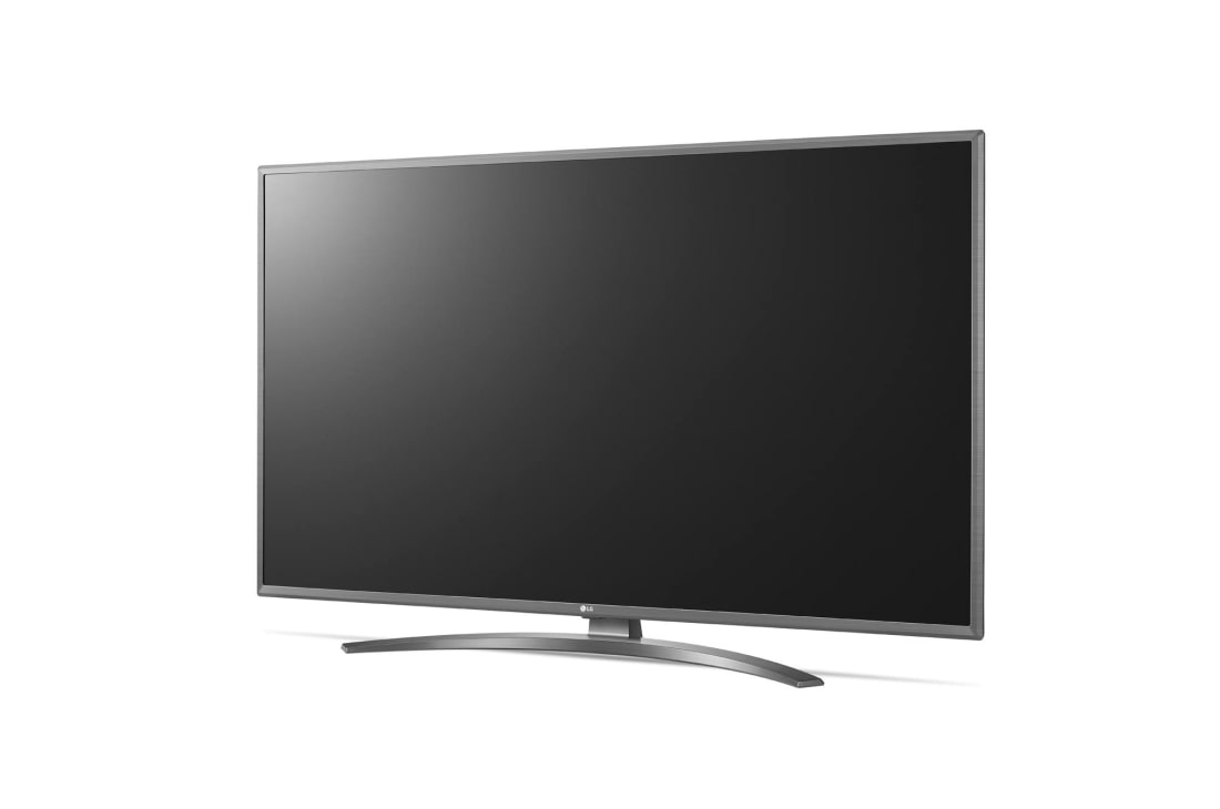 LG UHD телевизор LG 50'', вид сбоку под углом 30 градусов, 50UN81006LB, thumbnail 3