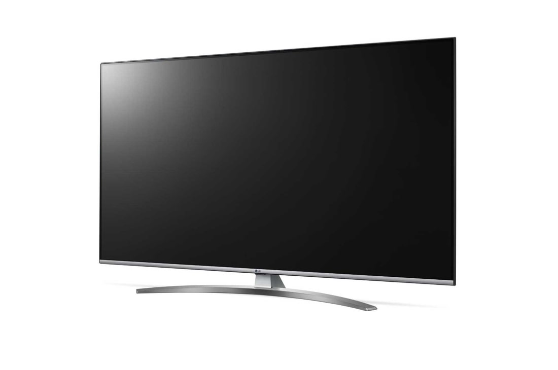 LG Телевизор LG UN81 65 дюймов 4K Smart UHD, вид сбоку под углом 30 градусов, 65UN81006LB, thumbnail 3