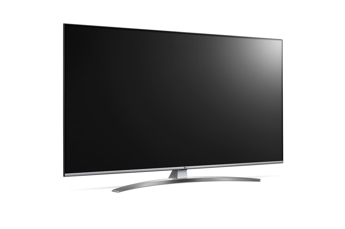 LG Телевизор LG UN81 65 дюймов 4K Smart UHD, вид сбоку под углом 30 градусов, 65UN81006LB, thumbnail 7