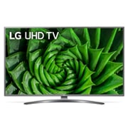 LG UHD телевизор LG 43'', вид спереди с изображением на экране, 43UN81006LB, thumbnail 1