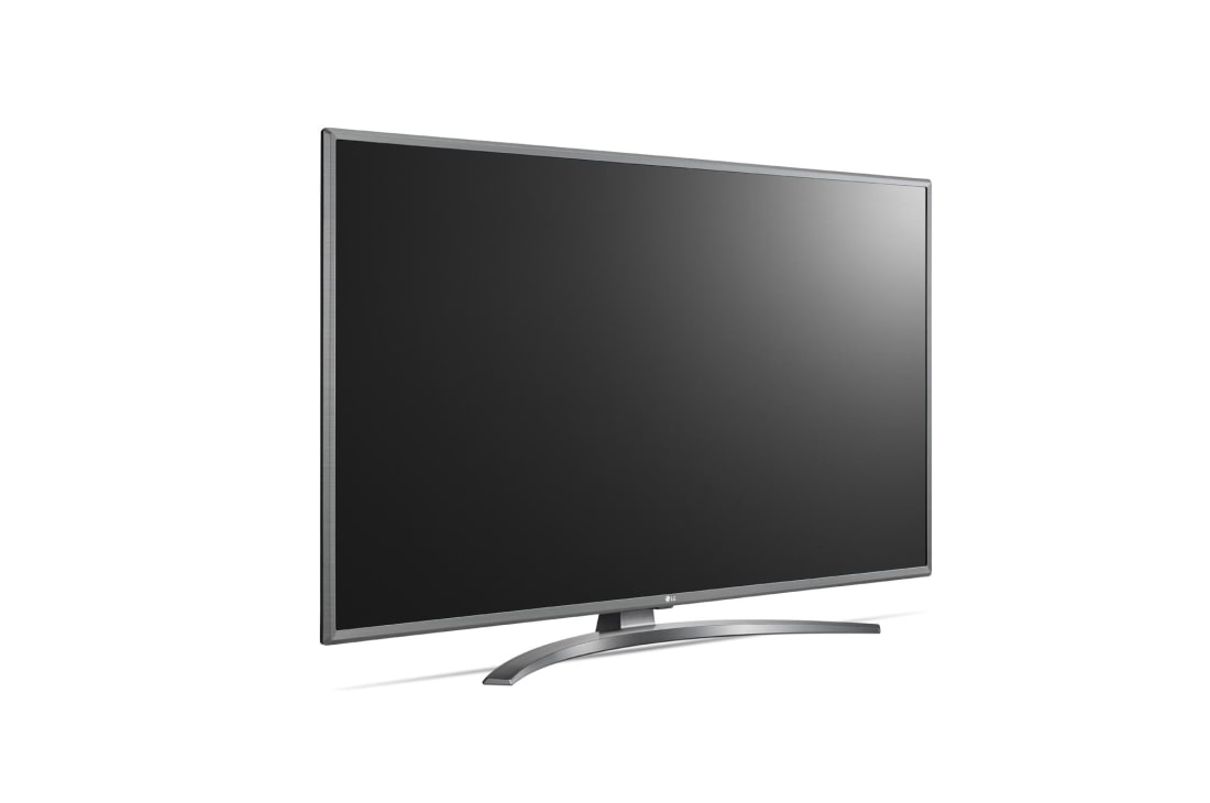LG UHD телевизор LG 43'', вид сбоку под углом 60 градусов, 43UN81006LB, thumbnail 6