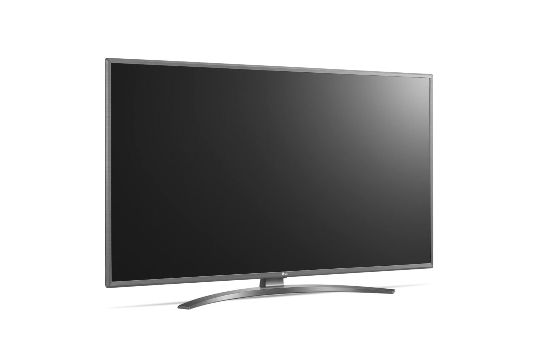 LG UHD телевизор LG 43'', вид сбоку под углом 30 градусов, 43UN81006LB, thumbnail 7