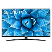 LG UHD телевизор LG 55'', вид спереди с изображением на экране, 55UN74006LA, thumbnail 1