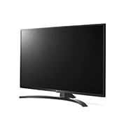 LG UHD телевизор LG 55'', вид сбоку под углом 30 градусов, 55UN74006LA, thumbnail 3