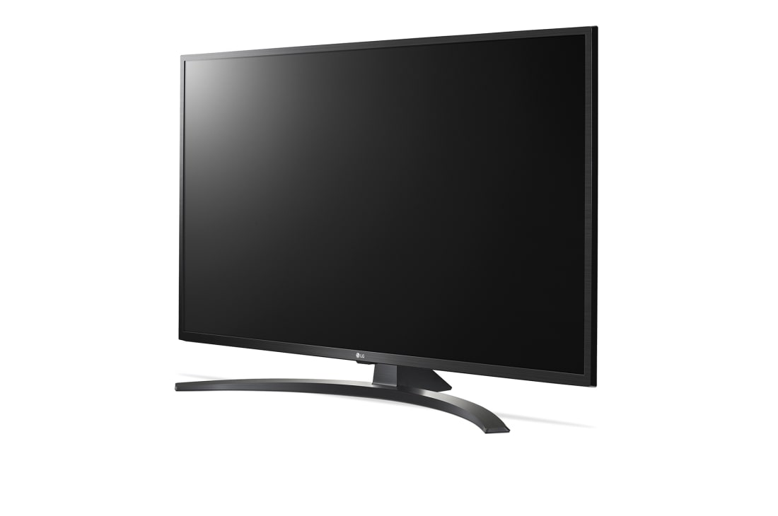 LG UHD телевизор LG 65'', вид сбоку под углом 30 градусов, 65UN74006LA, thumbnail 3
