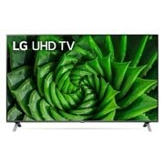 LG Телевизор 4K Smart UHD TV 65'' LG UN80, вид спереди с изображением на экране, 65UN80006LA, thumbnail 1
