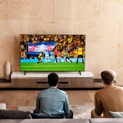 LG NanoCell 4K телевизор LG 55'', Люди смотрят телевизор, 55NANO816NA, thumbnail 8