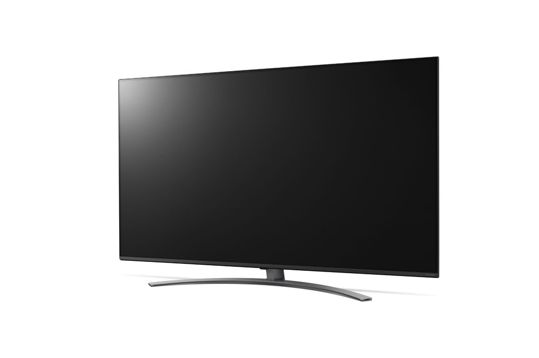 LG NanoCell 4K телевизор LG 65'', вид сбоку под углом 30 градусов, 65NANO816NA, thumbnail 2