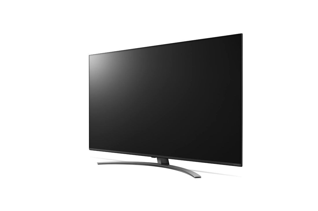 LG NanoCell 4K телевизор LG 65'', вид сбоку под углом 60 градусов, 65NANO816NA, thumbnail 3