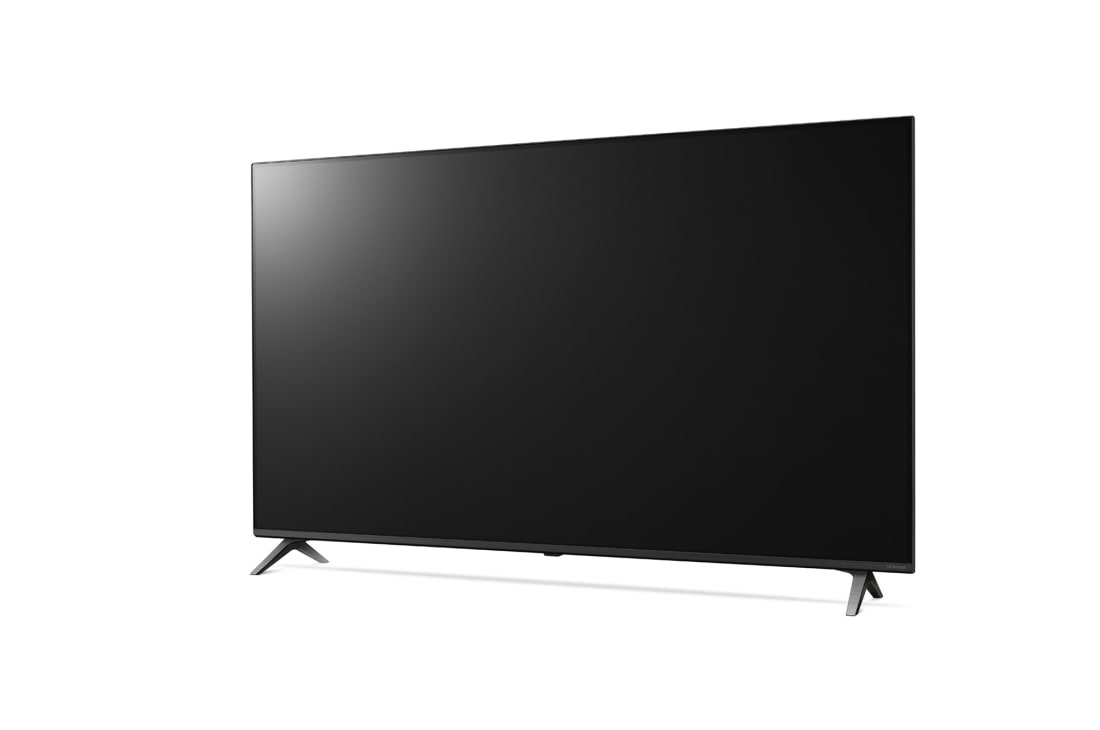 LG NanoCell 4K телевизор 55'' LG 55NANO806NA, вид сбоку под углом 30 градусов, 55NANO806NA, thumbnail 3
