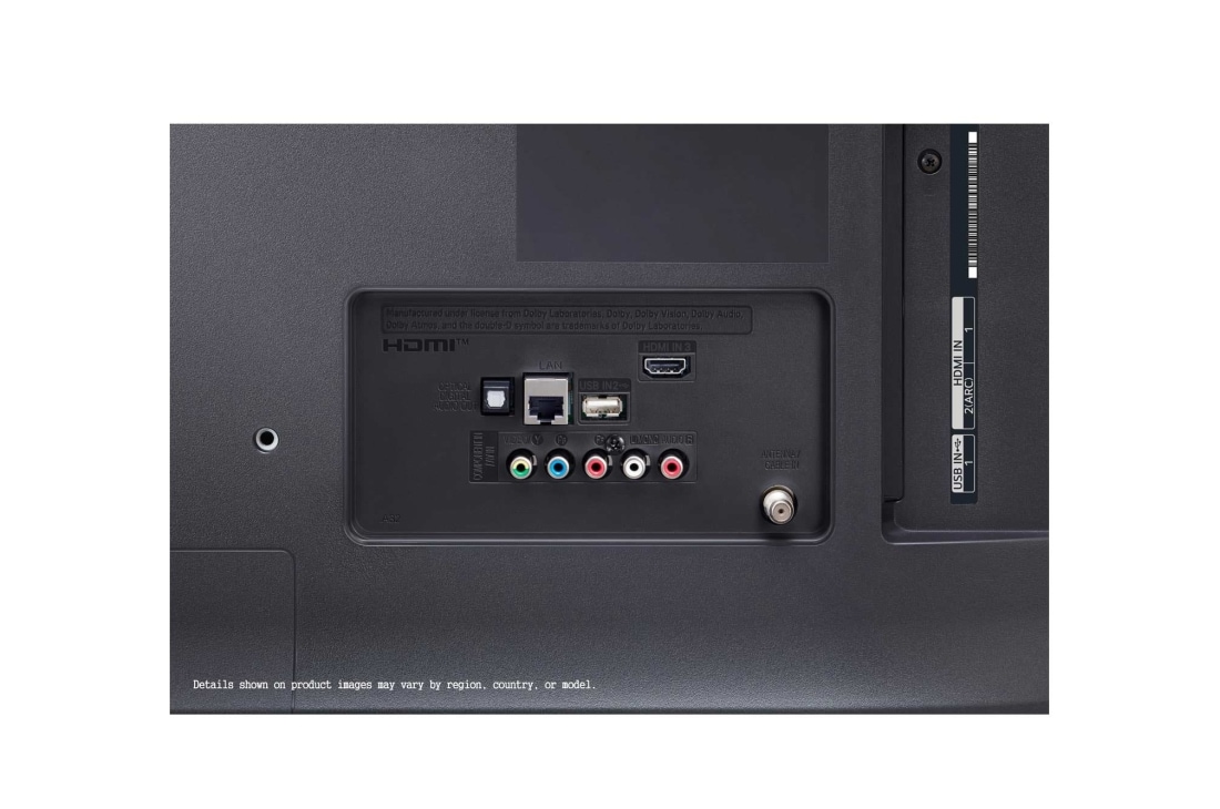 LG 4K Ultra HD телевизор LG 43'', вид панели вблизи , 43UN73506LD, thumbnail 13