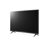 LG 4K Ultra HD телевизор LG 43'', вид сбоку под углом 60 градусов, 43UN73506LD, thumbnail 4