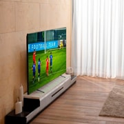 LG 4K NanoCell телевизор 86'' LG Nano90 86NANO906NA, Люди смотрят телевизор, 86NANO906NA, thumbnail 10