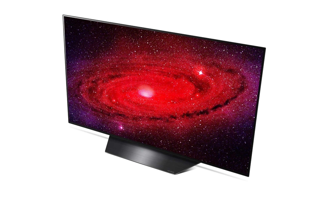 LG 4K Smart OLED телевизор 48'' LG CX OLED48CXRLA, вид сверху с изображением на экране, OLED48CXRLA, thumbnail 8