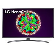 LG Nano79 50'' 4K NanoCell телевизор, вид спереди с изображением на экране, 50NANO796NF, thumbnail 1