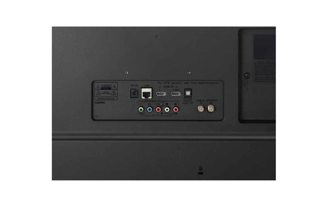 LG 27.5'' Smart HD телевизор со встроенным Wi-Fi, Zoom in various ports, 28TN525S-PZ, thumbnail 8