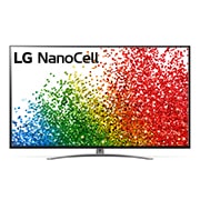 LG 8K NanoCell телевизор LG 86'' c NanoCell, Вид телевизора LG NanoCell спереди, 86NANO996PB, thumbnail 1