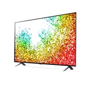 LG 8K NanoCell телевизор 55'' LG 55NANO956PA, вид под углом 30 градусов с изображением на экране, 55NANO956PA, thumbnail 3