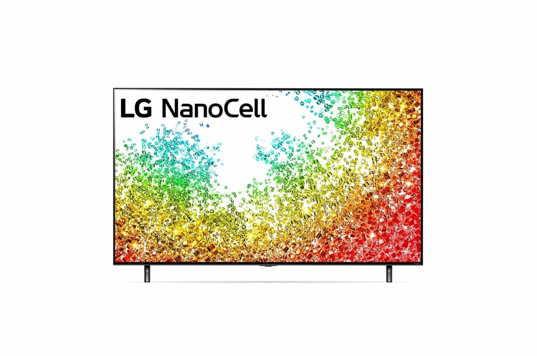 LG 8K NanoCell телевизор 55'' LG 55NANO956PA, Вид телевизора LG NanoCell спереди, 55NANO956PA