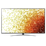 LG 4K NanoCell телевизор 65'' LG 65NANO926PB, вид спереди с изображением на экране, 65NANO926PB, thumbnail 2