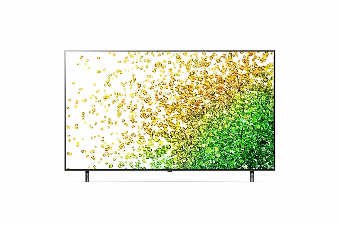 LG 4K NanoCell телевизор 65'' LG 65NANO856PA, вид спереди с изображением на экране, 65NANO856PA, thumbnail 2