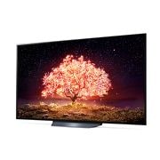 LG 4K OLED телевизор 65'' LG OLED65B1RLA, -15 degree side view, OLED65B1RLA, thumbnail 2
