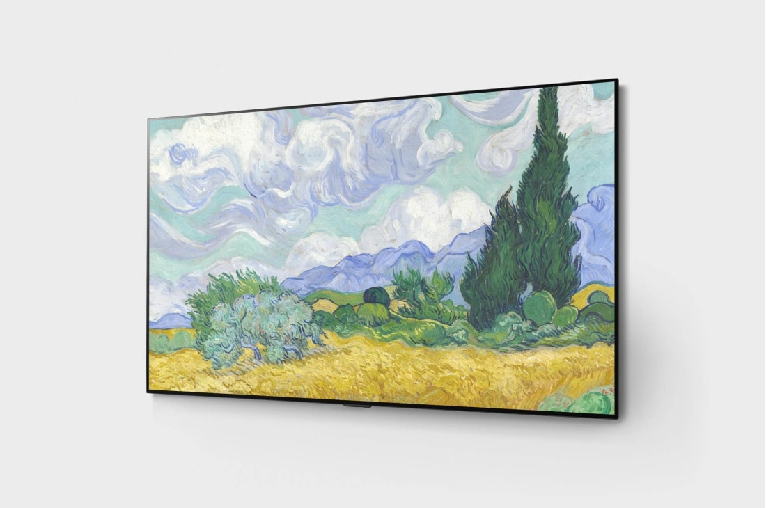 LG 4K OLED телевизор 65'' LG OLED65G1RLA, -15 degree side view, OLED65G1RLA, thumbnail 2