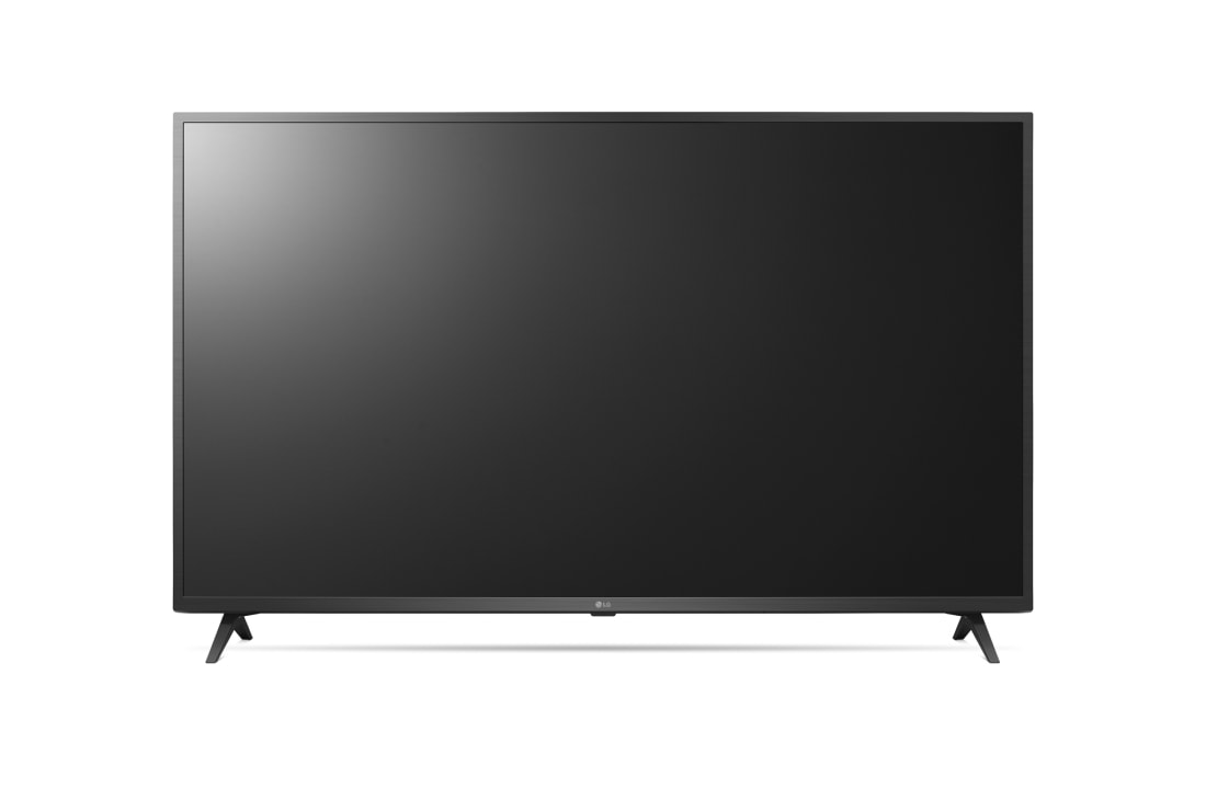 LG 4K UHD телевизор LG 65'', Вид телевизора LG UHD спереди, 65UP76006LC, thumbnail 2