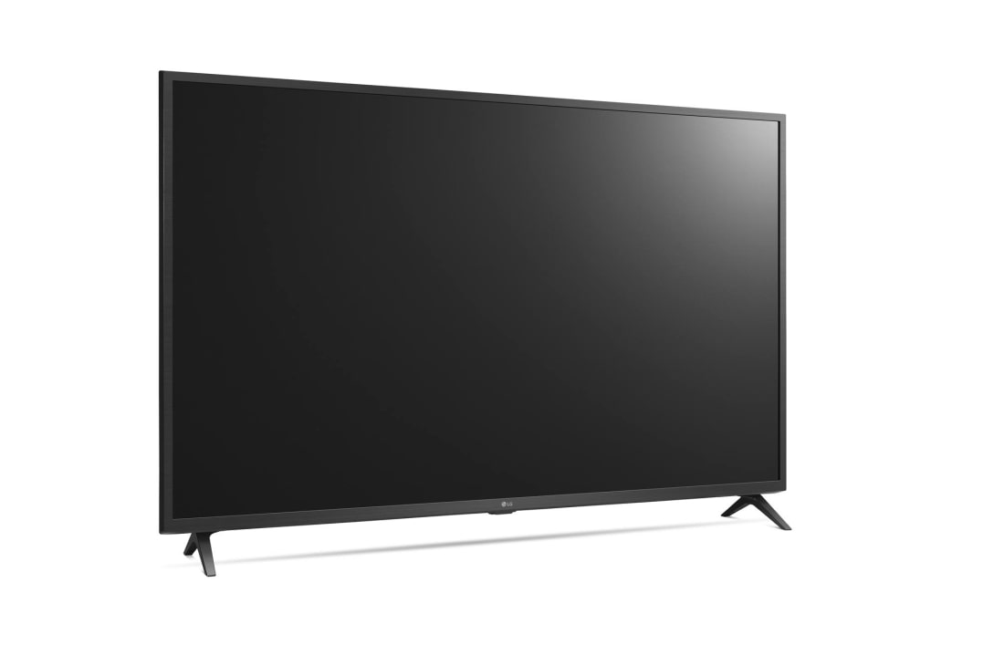 LG 4K UHD телевизор LG 65'', вид сбоку под углом 60 градусов, 65UP76006LC, thumbnail 7
