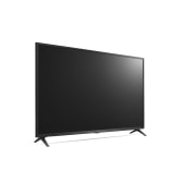 LG 4K UHD телевизор LG 65'', вид сбоку под углом 30 градусов, 65UP76006LC, thumbnail 6