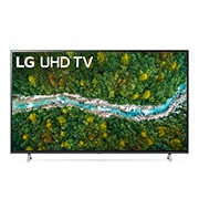 LG 4K UHD телевизор LG 75'', Вид телевизора LG UHD спереди, 75UP77006LB, thumbnail 1