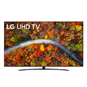 LG 4K UHD телевизор LG 82'', Вид телевизора LG UHD спереди, 82UP81006LA, thumbnail 1