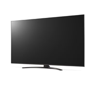 LG UP78 50'' 4K Smart UHD телевизор, вид под углом 30 градусов с изображением на экране, 50UP78006LC, thumbnail 3