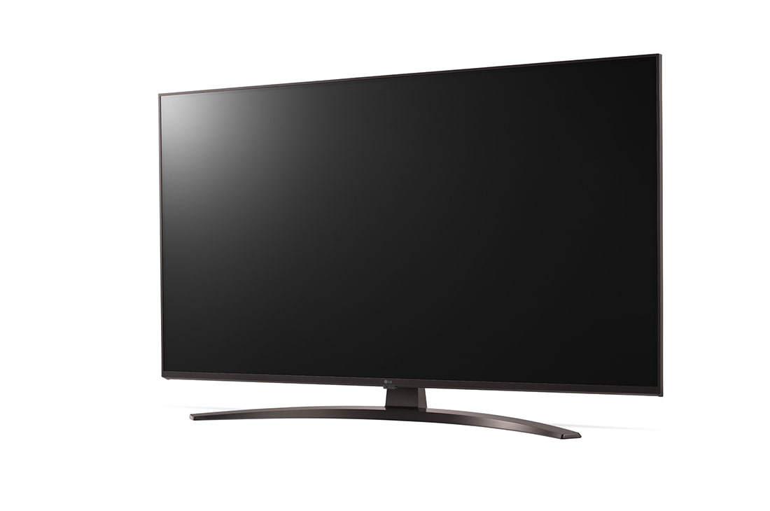 LG 4K UHD телевизор LG 43'', вид под углом 30 градусов с изображением на экране, 43UP78006LC, thumbnail 3