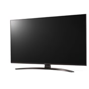 LG 4K UHD телевизор LG 43'', вид под углом 30 градусов с изображением на экране, 43UP78006LC, thumbnail 3