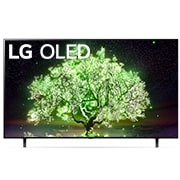 LG 4K OLED телевизор 65'' LG OLED65A1RLA, вид спереди, OLED65A1RLA, thumbnail 1