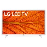LG HD телевизор LG 32'', вид спереди с изображением на экране, 32LM638BPLC, thumbnail 1