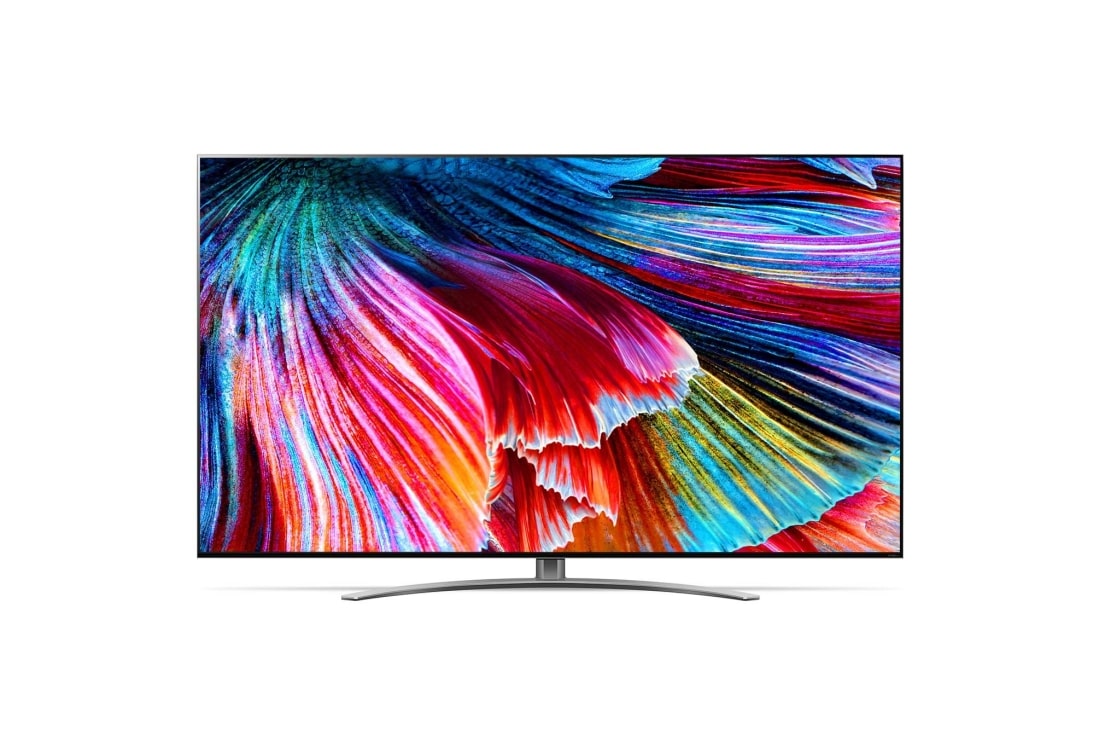 LG 8K Mini LED телевизор 75'' LG 75QNED996PB, вид спереди с изображением на экране, 75QNED996PB, thumbnail 2