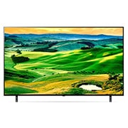 LG 4K QNED телевизор 65'' LG 65QNED806QA, вид спереди с изображением на экране, 65QNED806QA, thumbnail 2