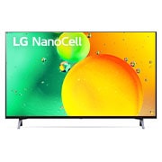 LG 4K NanoCell телевизор 43'' LG 43NANO756QA, Вид телевизора LG NanoCell спереди, 43NANO756QA, thumbnail 1