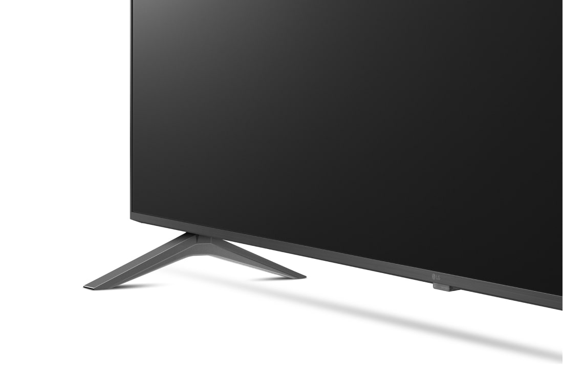 LG 4K UHD телевизор 86'' LG 86UQ90006LD, Вид сбоку на основание крупным планом, 86UQ90006LD, thumbnail 6