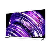 LG Z2 77'' 8K Smart OLED телевизор, Вид сбоку под углом , OLED77Z29LA, thumbnail 2