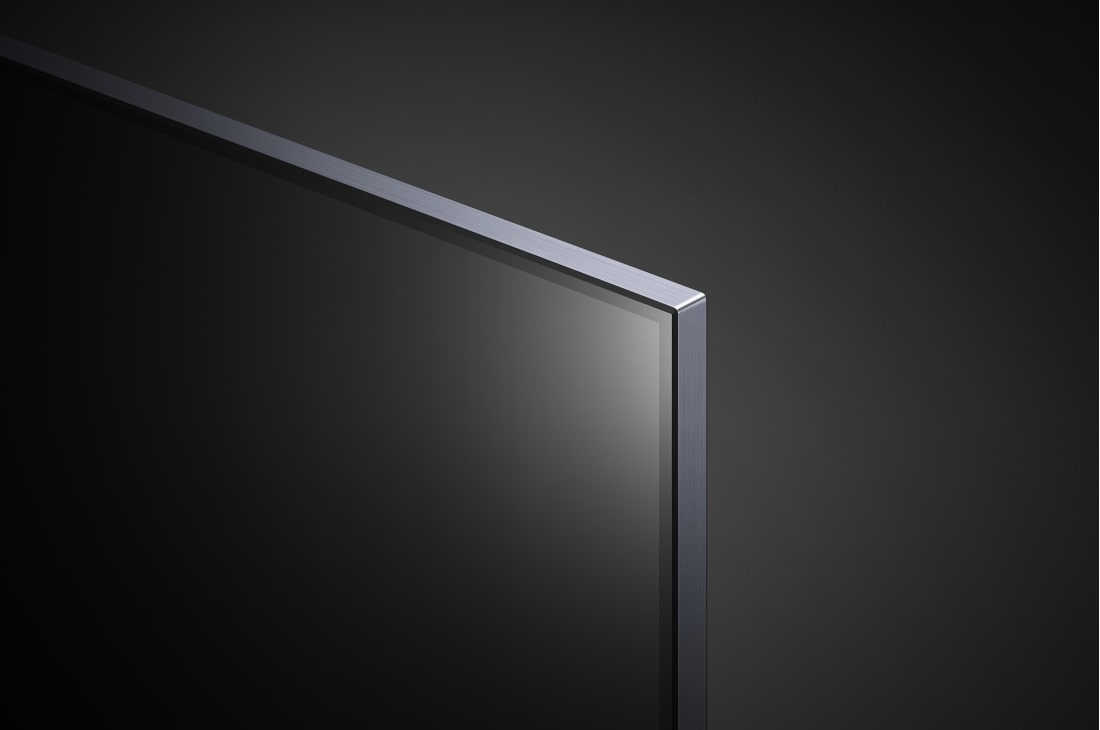 LG 4K QNED MiniLED телевизор 65'' LG 65QNED876QB, вид панели вблизи, 65QNED876QB, thumbnail 6