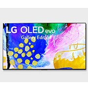 LG 4K OLED телевизор 55'' LG OLED55G2RLA, Вид спереди LG OLED evo серии Gallery, OLED55G2RLA, thumbnail 1