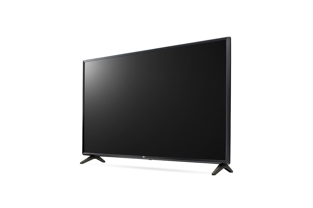 LG HD телевизор 32'' LG 32LQ570B6LA, вид под углом 30 градусов с изображением на экране, 32LQ570B6LA, thumbnail 3