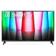 LG LQ57 32'' Smart HD телевизор, Вид телевизора LG Full HD спереди с изображением на экране и логотипом продукта, 32LQ570B6LA, thumbnail 1