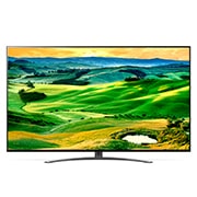 LG 4K QNED телевизор 65'' LG 65QNED816QA, вид спереди с изображением на экране, 65QNED816QA, thumbnail 2