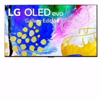 Вид спереди LG OLED evo серии Gallery1