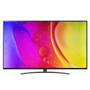 LG 4K NanoCell телевизор 50'' LG 50NANO829PA, вид спереди с изображением на экране, 50NANO829QB, thumbnail 2