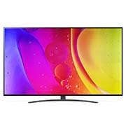 LG 4K NanoCell телевизор 55'' LG 55NANO829QB, Вид телевизора LG NanoCell спереди, 55NANO829QB, thumbnail 1